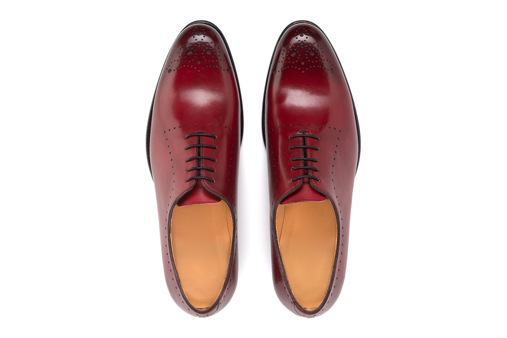 AVIMA LEATHER SHOES DANTE - RED BLADE