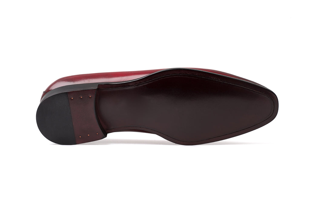 AVIMA LEATHER LOAFER PICASSO - RED BLADE
