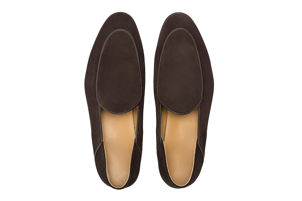 AVIMA LEATHER SHOES WILLIAM - Brown Suede